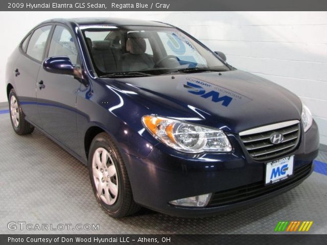 2009 Hyundai Elantra GLS Sedan in Regatta Blue