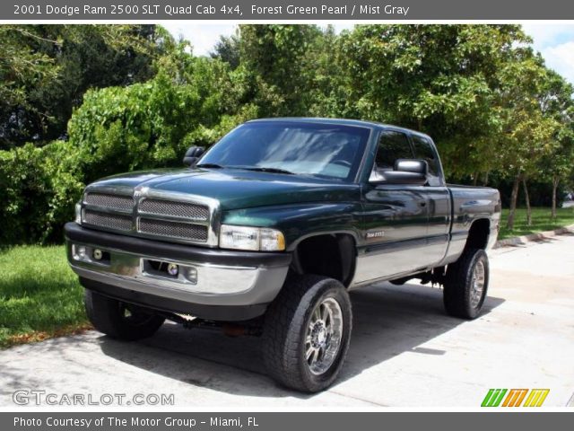 2001 Dodge Ram 2500 SLT Quad Cab 4x4 in Forest Green Pearl
