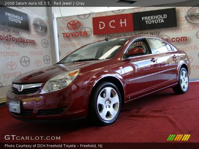 2008 Saturn Aura XE 3.5 in Red Jewel