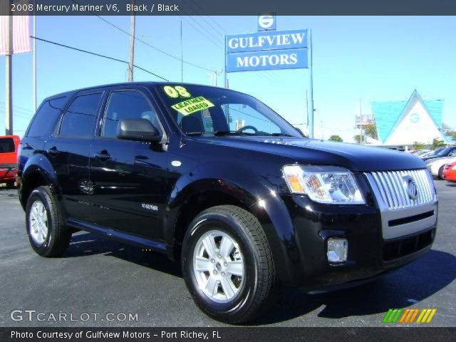 2008 Mercury Mariner V6 in Black
