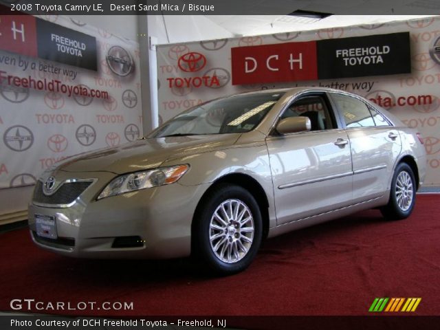 2008 Toyota Camry LE in Desert Sand Mica