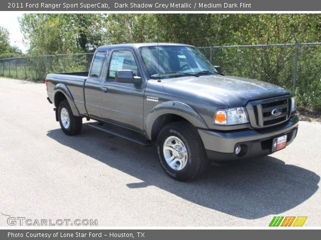 2011 Ford Ranger Sport SuperCab in Dark Shadow Grey Metallic