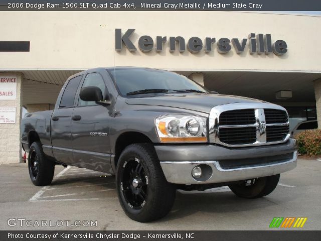 2006 Dodge Ram 1500 SLT Quad Cab 4x4 in Mineral Gray Metallic
