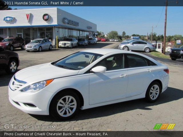 2011 Hyundai Sonata GLS in Pearl White