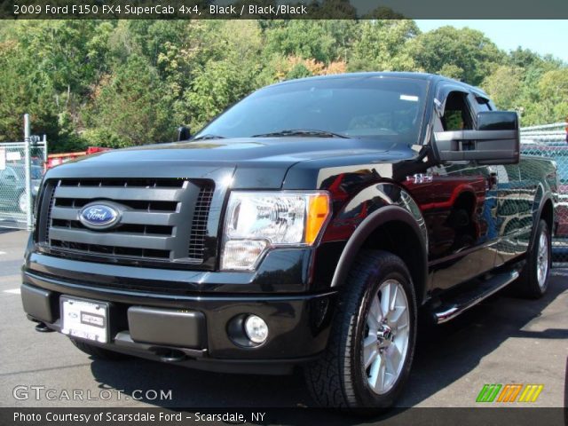 2009 Ford F150 FX4 SuperCab 4x4 in Black