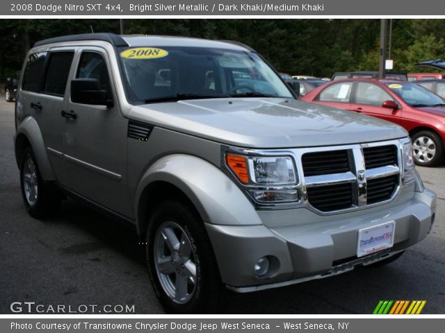 2008 Dodge Nitro SXT 4x4 in Bright Silver Metallic