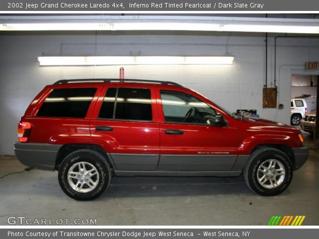 2002 Jeep Grand Cherokee Laredo 4x4 in Inferno Red Tinted Pearlcoat