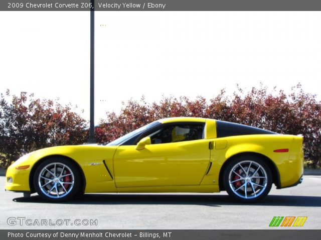 2009 Chevrolet Corvette Z06 in Velocity Yellow