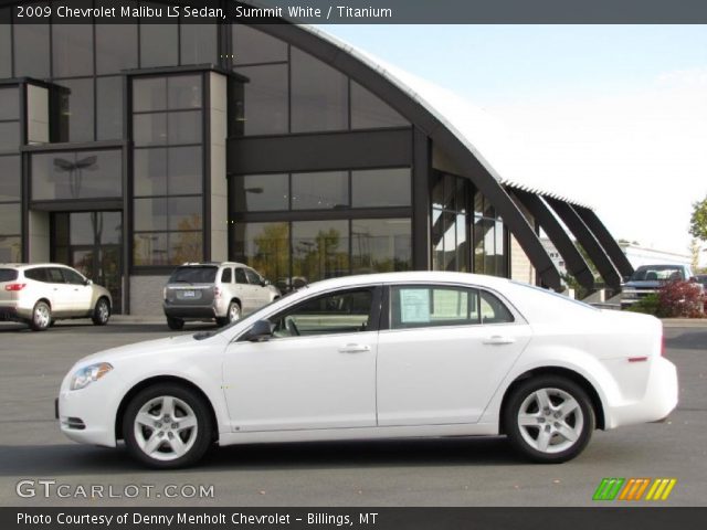 2009 Chevrolet Malibu LS Sedan in Summit White
