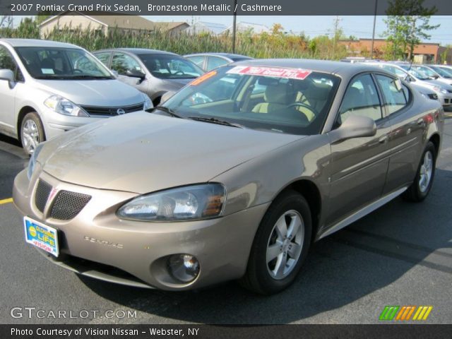 2007 Pontiac Grand Prix Sedan in Bronzestone Metallic