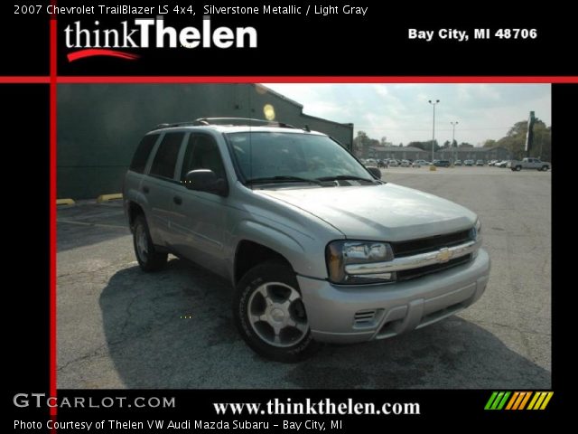 2007 Chevrolet TrailBlazer LS 4x4 in Silverstone Metallic