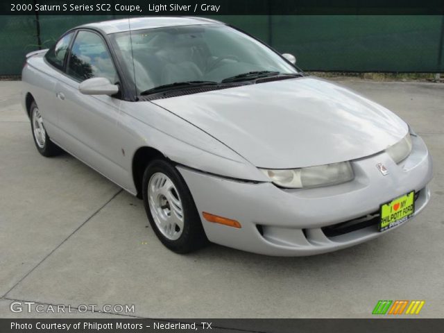 2000 Saturn S Series SC2 Coupe in Light Silver