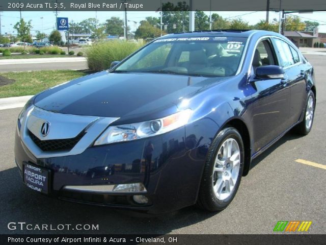 2009 Acura TL 3.5 in Royal Blue Pearl