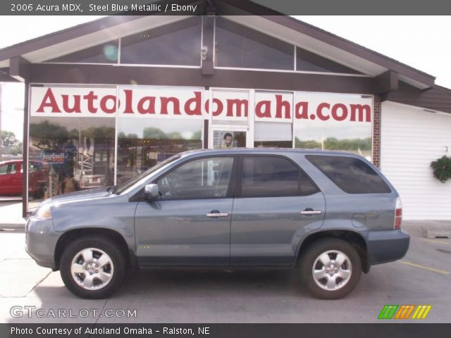 2006 Acura MDX  in Steel Blue Metallic