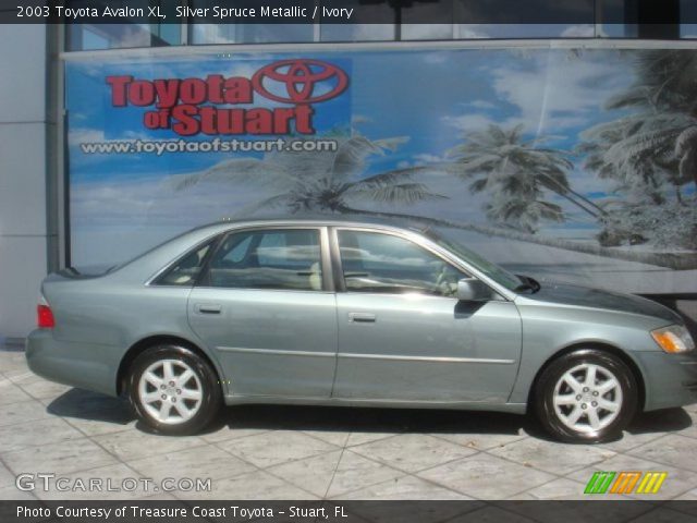 2003 Toyota Avalon XL in Silver Spruce Metallic