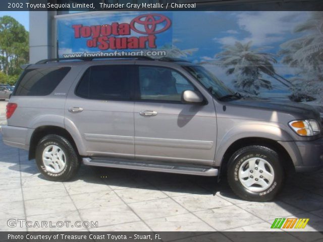 2002 Toyota Sequoia Limited in Thunder Gray Metallic