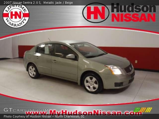 2007 Nissan Sentra 2.0 S in Metallic Jade