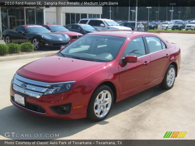 2010 Ford Fusion SE in Sangria Red Metallic