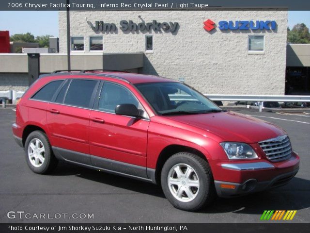 2006 Chrysler Pacifica Touring in Inferno Red Crystal Pearl
