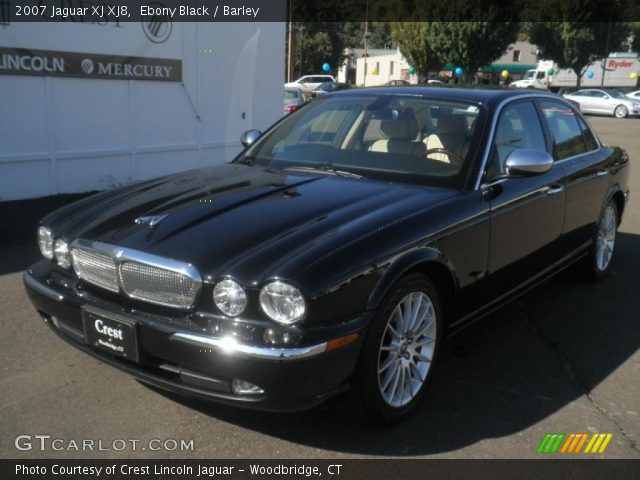 2007 Jaguar XJ XJ8 in Ebony Black