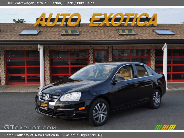 2006 Volkswagen Jetta 2.5 Sedan in Black