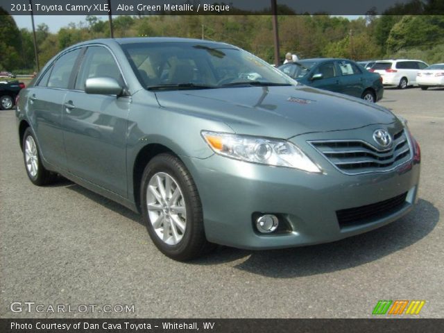 2011 Toyota camry aloe green