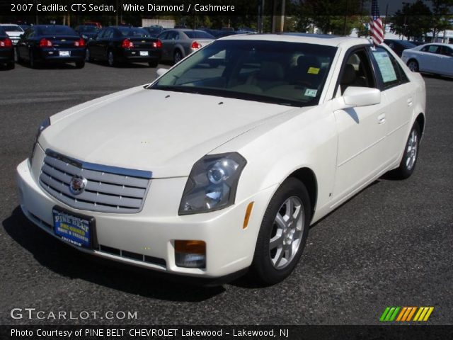 2007 Cadillac CTS Sedan in White Diamond