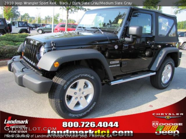 2010 Jeep Wrangler Sport 4x4 in Black