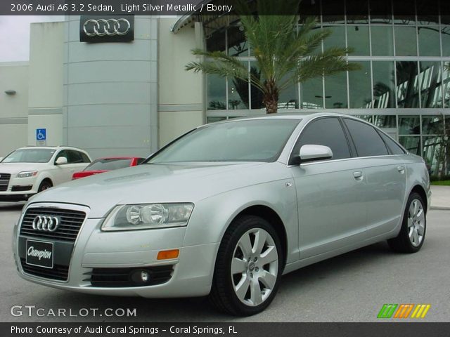 2006 Audi A6 3.2 Sedan in Light Silver Metallic