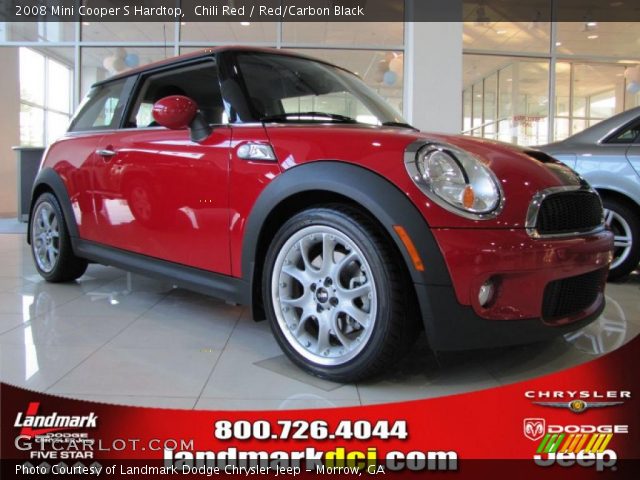 2008 Mini Cooper S Hardtop in Chili Red