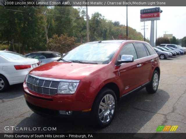 2008 Lincoln MKX Limited Edition AWD in Vivid Red Metallic