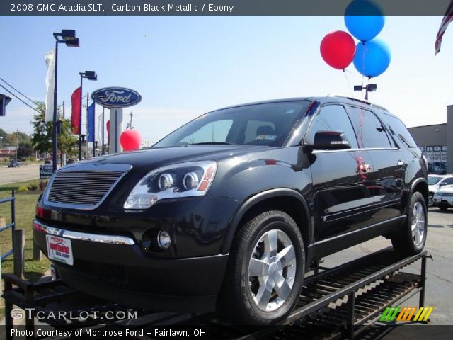 2008 GMC Acadia SLT in Carbon Black Metallic