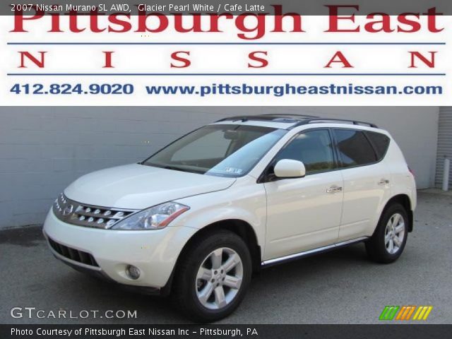 2007 Nissan Murano SL AWD in Glacier Pearl White