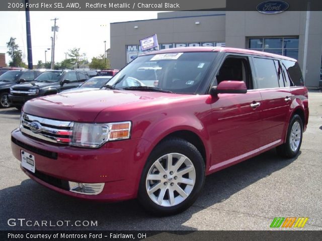 2009 Ford Flex SEL AWD in Redfire Metallic