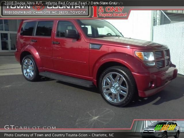 2008 Dodge Nitro R/T in Inferno Red Crystal Pearl