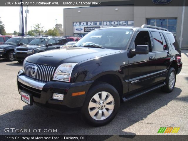 2007 Mercury Mountaineer AWD in Black