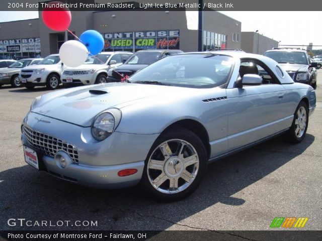 2004 Ford Thunderbird Premium Roadster in Light Ice Blue Metallic