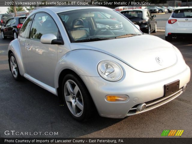 2002 Volkswagen New Beetle Sport 1.8T Coupe in Reflex Silver Metallic