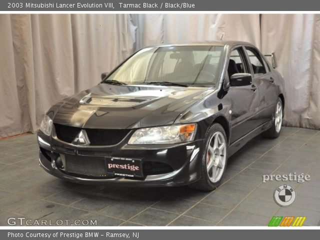 2003 Mitsubishi Lancer Evolution VIII in Tarmac Black