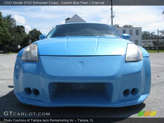 2003 Nissan 350Z Enthusiast Coupe in Custom Blue Pearl