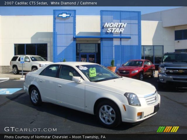 2007 Cadillac CTS Sedan in White Diamond
