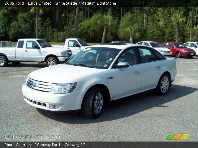 2009 Ford Taurus Limited in White Suede