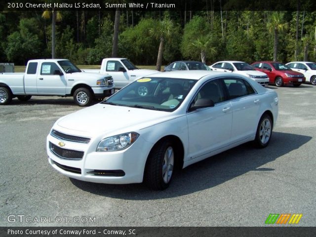 2010 Chevrolet Malibu LS Sedan in Summit White