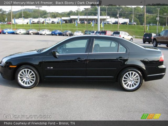 2007 Mercury Milan V6 Premier in Black Ebony