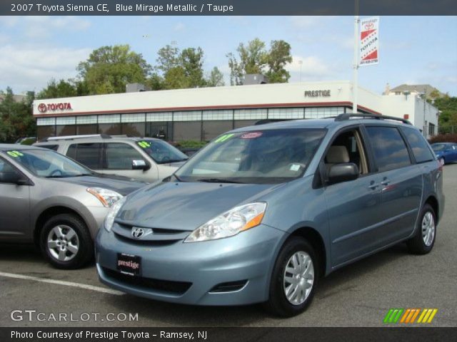 2007 Toyota Sienna CE in Blue Mirage Metallic