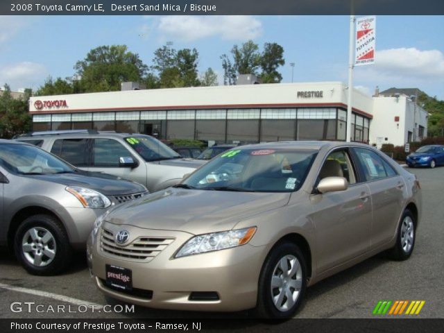 2008 Toyota Camry LE in Desert Sand Mica