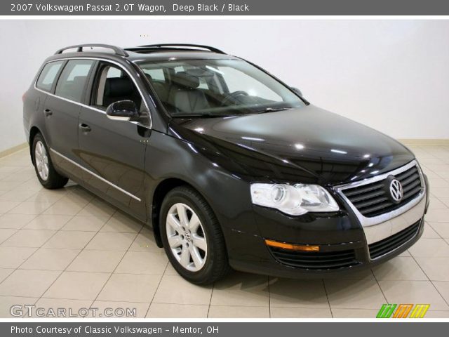 2007 Volkswagen Passat 2.0T Wagon in Deep Black