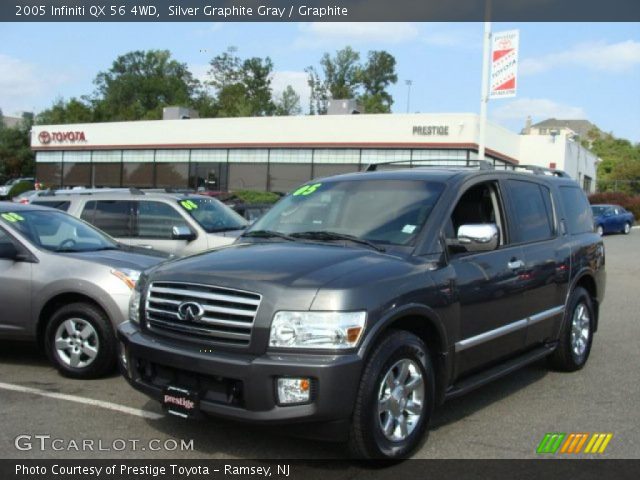 2005 Infiniti QX 56 4WD in Silver Graphite Gray