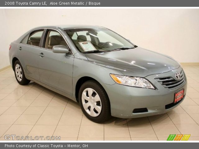 2008 Toyota Camry LE in Aloe Green Metallic