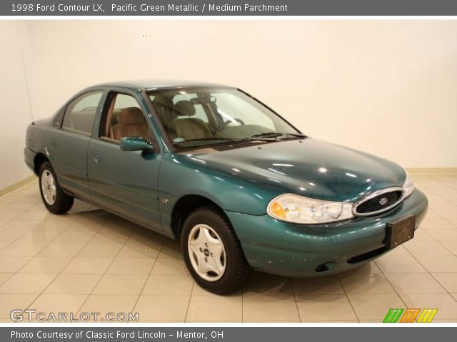 1998 Ford Contour LX in Pacific Green Metallic
